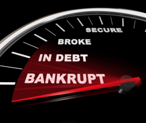 Chapter 13 Bankruptcy Lawyer Tempe, AZ - Plunging into Bankruptcy - Financial Speedometer